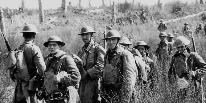 The "Lost Battalion" was part of the 77th "Statue of Liberty" Division composed mostly of New Yorkers from many varied walks of life. A quarter of them were Jewish and many understood German, unknown to their enemy.  National Archives.