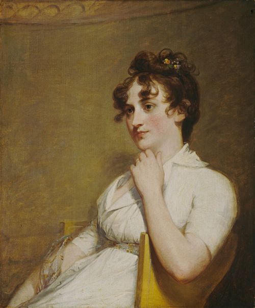 George Washington's step-granddaughter, Nellie Custis Lewis.