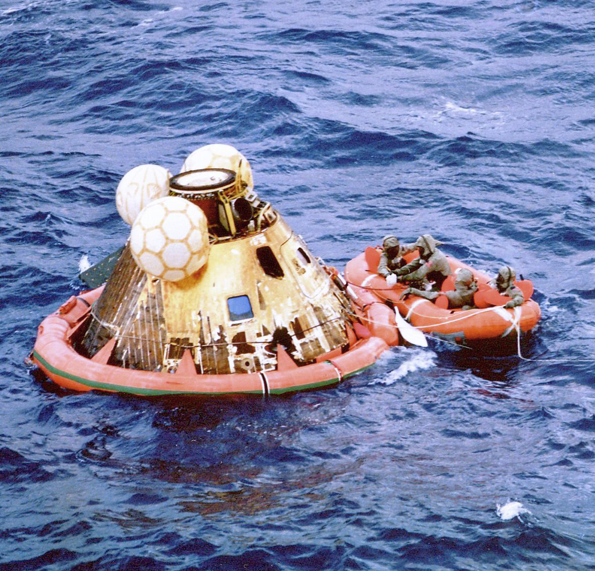 Columbia Splashdown