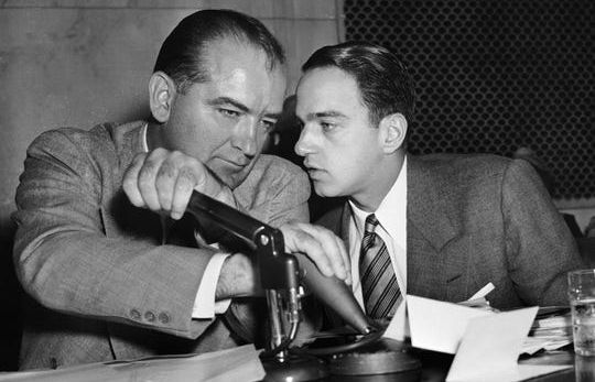 McCarthy and Roy Cohn