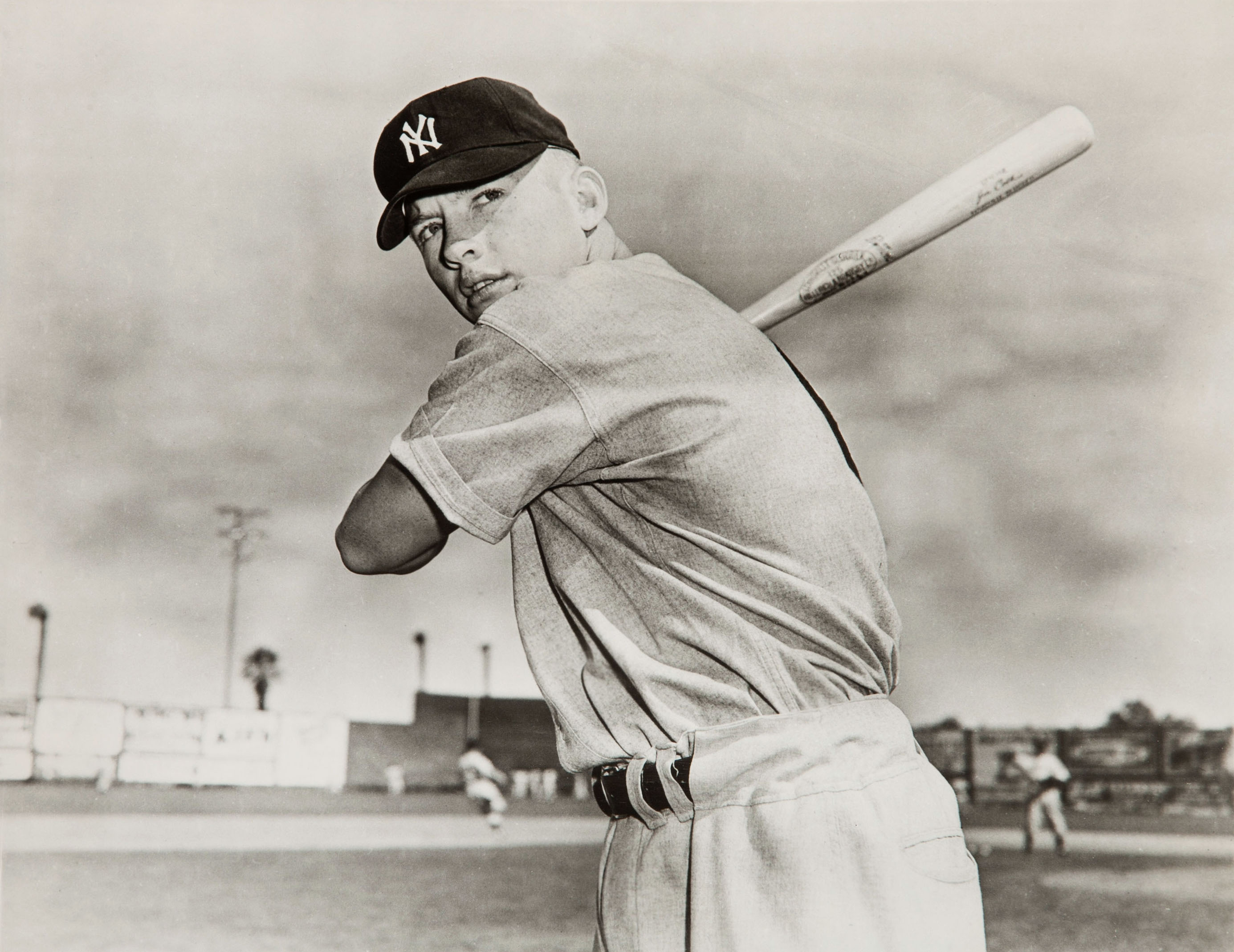 Mickey Mantle poses for a photo circa 1951. Photo Courtesy of Wikimedia