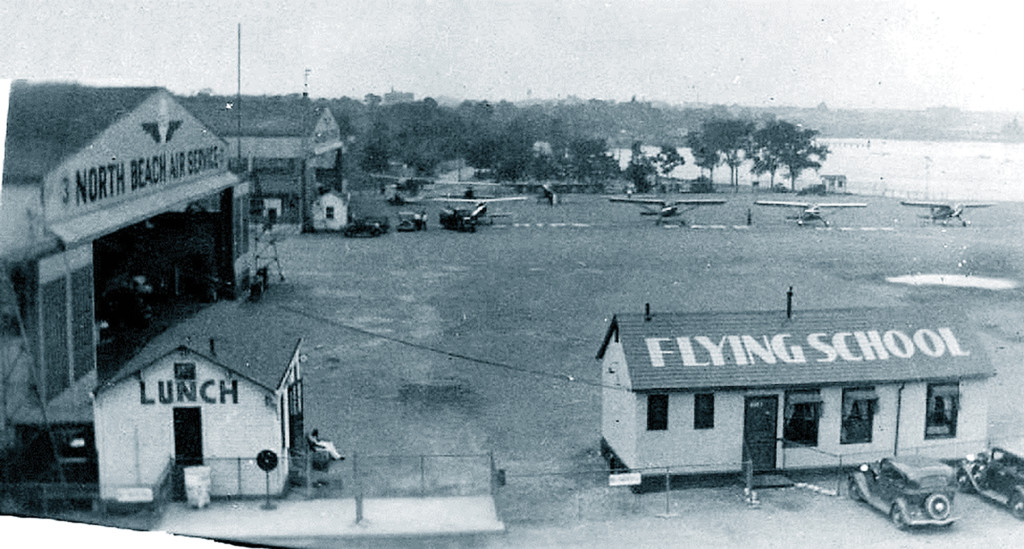 Stewart first became fascinated with airplanes while hanging out after school at North Beach Airport, which later became LaGuardia. Henry Seitz.