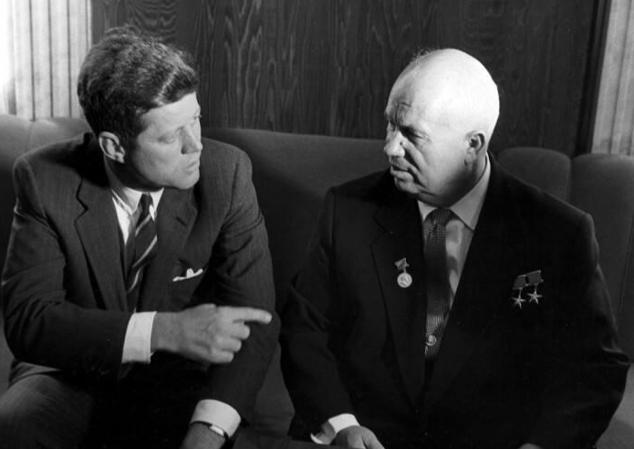 jfk and kruschev